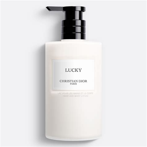 dior lucky lotion|lucky by christian dior.